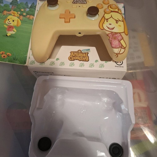 Nintendo Switch Animal Crossing controller like new