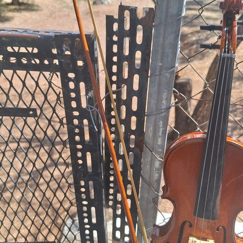 C.BECKER Violin 3/4 used with case, bow and rosin