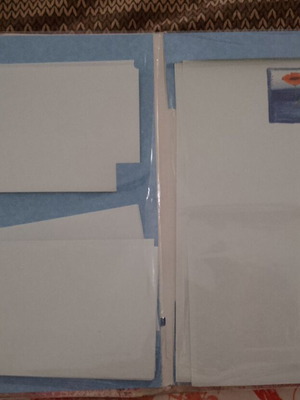 Φολντερ με σετ αλληλογραφίες καινούργιο κλειστό