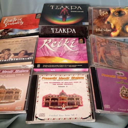 Reiki Chakra Meditation New Age CD box set like new, pack of 12