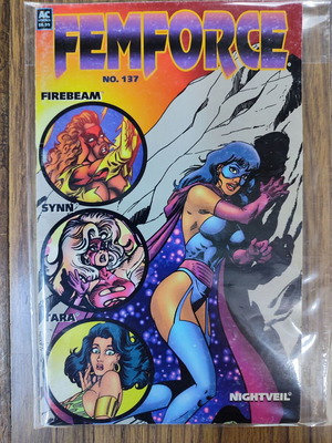 Femforce comics used, English, issue 137
