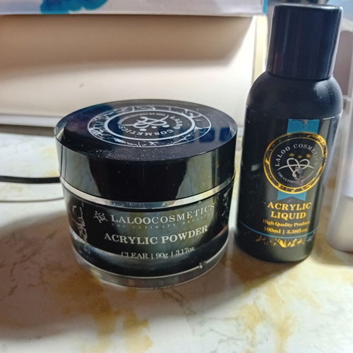 Acrylic Lalloo 90gr slightly used with liquid