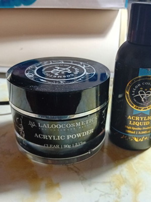 Acrylic Lalloo 90gr slightly used with liquid