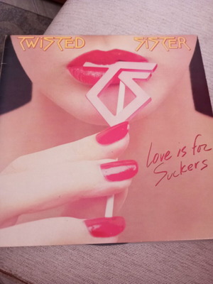 Twisted Sister Love Is For Suckers album like new