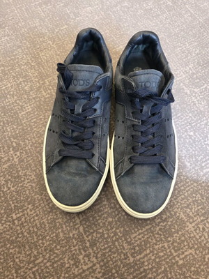 Sneakers Tods Ανδρικά μεταχειρισμένα, μέγεθος 40, μπλε