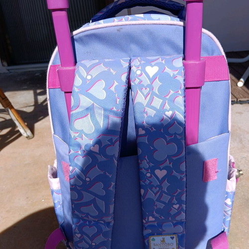 Sandoro school bag used with wheels