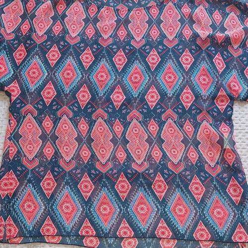 Gianni Rodini summer blouse like new, multicolor, XL
