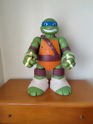 Giant Leo Teenage mutant ninja turtles μεταχειρισμένο, συλλεκτικό αρχηγείο 60cm