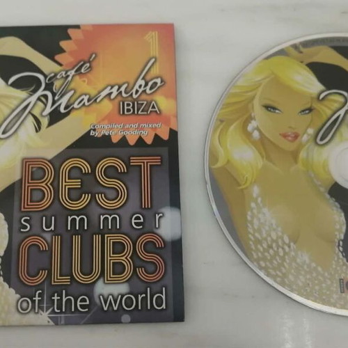 Best Summer Clubs Of The World #1 - Café Mambo Ibiza CD like new, pop