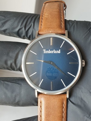 Timberland ρολόι καινούργιο, unisex, μπλε και καφέ