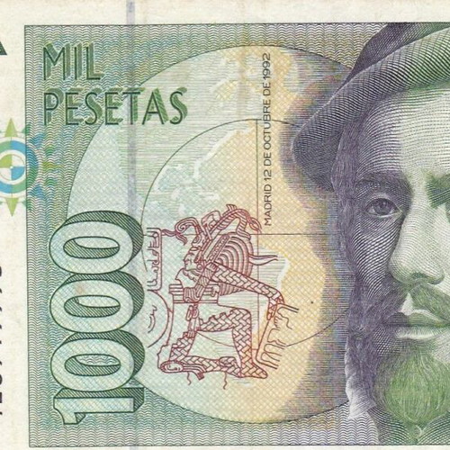 Spanish banknote
