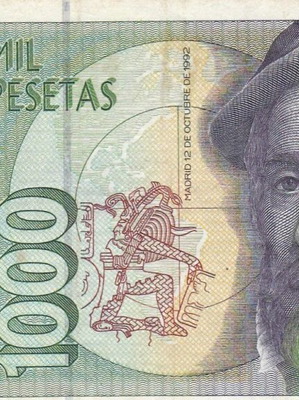 Spanish banknote