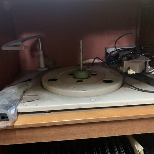 Record Player Bar Cabinet 1960s used