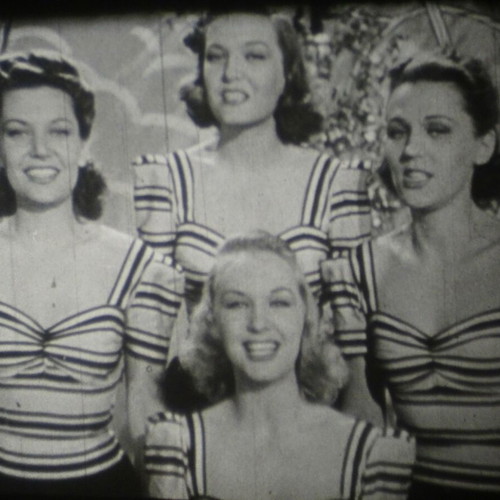 16mm film used "Tying Apples on a Lilac Tree" with The King Sisters