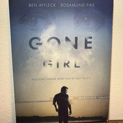 Gone Girl DVD like new with Greek subtitles