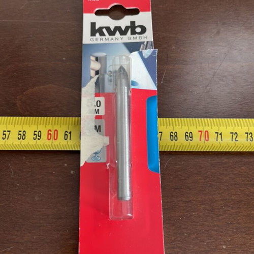 Drill bit tip for glass 10 mm new