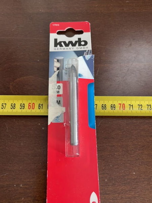 Drill bit tip for glass 10 mm new