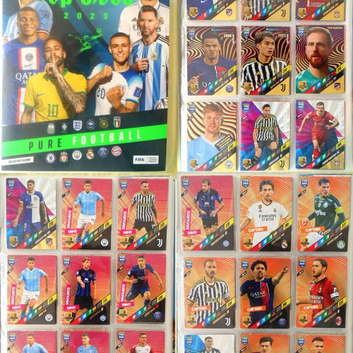 Panini sticker album with 270 special cards, complete