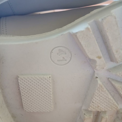 Ankle boots beige, used once, size 41