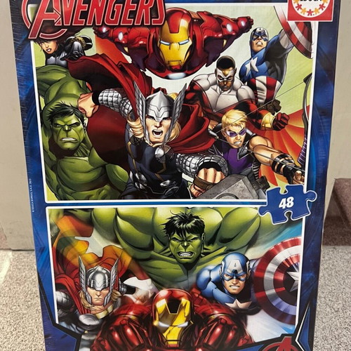Marvel Avengers puzzle 2X 48 pieces new