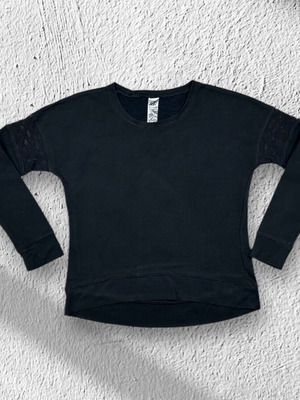 Champion Anna Kaiser women's black long-sleeve top S used with mesh details