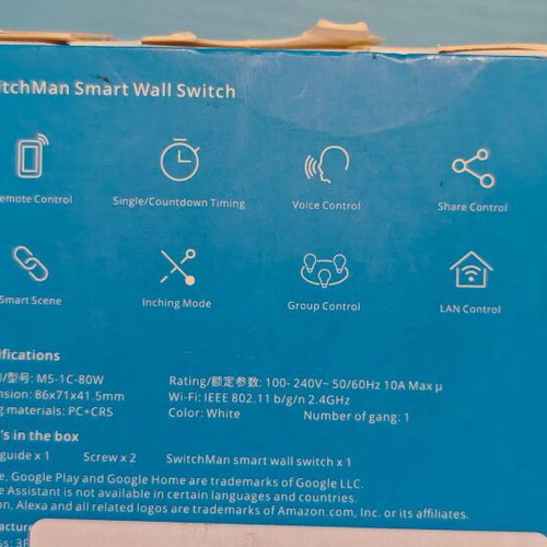 Sonoff SwitchMan Smart Wall Switch new with Matter support