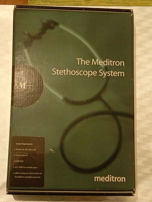 Welch Allyn Digital Stethoscope Meditron System USB Analyzer 2003 new