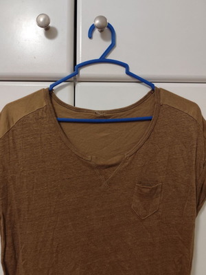 Brown blouse medium size, like new