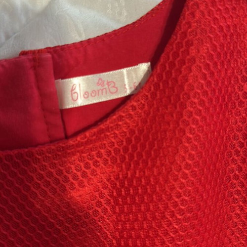 Red dress for girls 5-6 years like new by Bloom