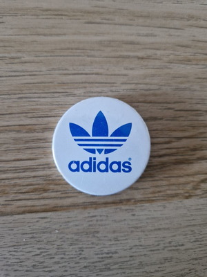 Adidas vintage pin 2005 with safety pin