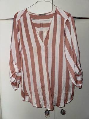 Stradivarius blouse pink like new, size XL