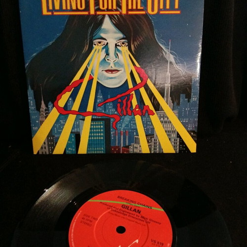 Gillan Living For The City vinyl used, rock