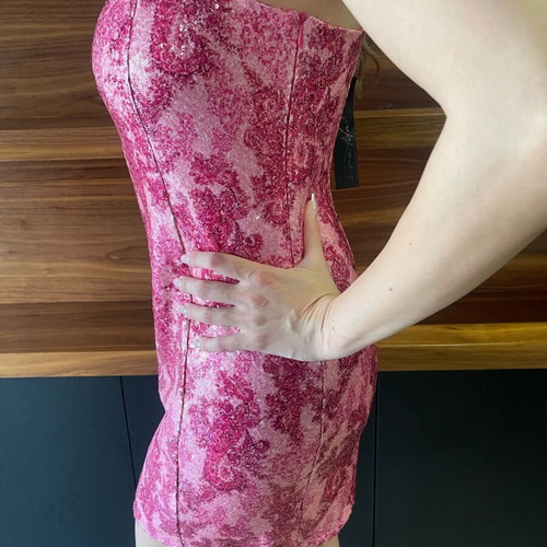 Iraida dress new with sequins and zipper, size M/L