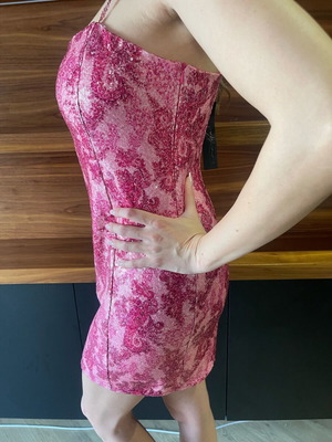Iraida dress new with sequins and zipper, size M/L