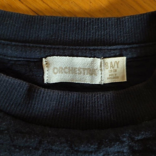 Orchestra sweatshirt used for boy 6 years old, size 116 cm, blue