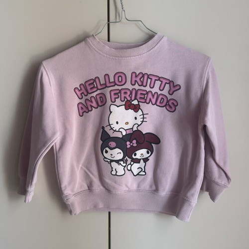 Zara Hello Kitty sweatshirt, 120 cm, pink