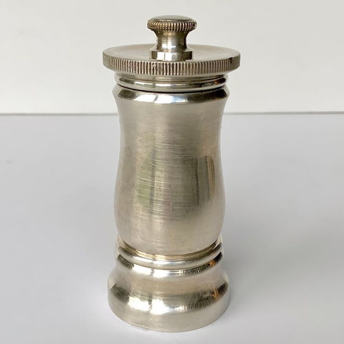 Silver-plated vintage 1960/70s grinder used decorative item