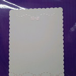 Baptism invitation for girl new (16.5+11.5cm) with envelope