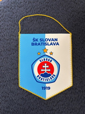 Επίσημο λάβαρο Slovan Bratislava καινούργιο, γνήσιο