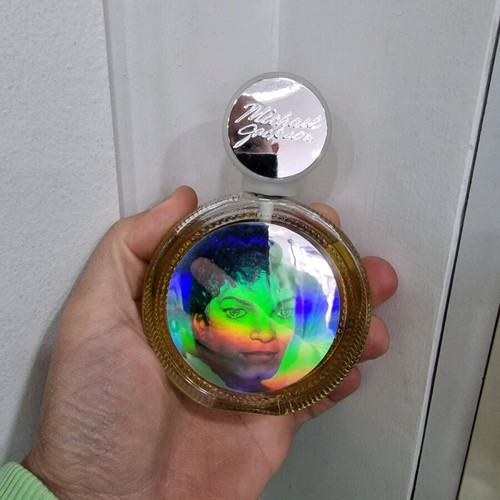 Michael Jackson Holographic Bottle Vintage 60ml New