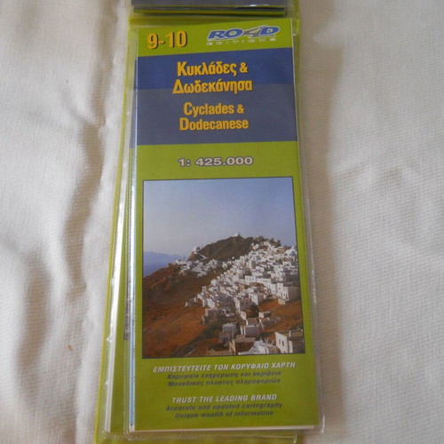 Map of Greece used, Road Editions S.A.