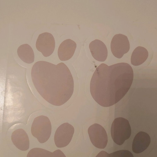 Nintendogs Sticker A4 Size Like New