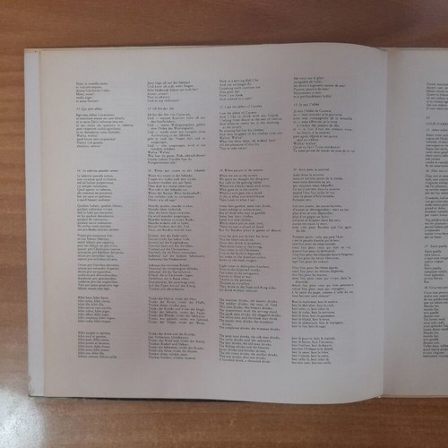 Carl Orff Carmina Burana vinyl record, Deutsche Grammophon