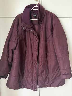 Ulla Popken jacket like new, eggplant/bordeaux color, size XXXL