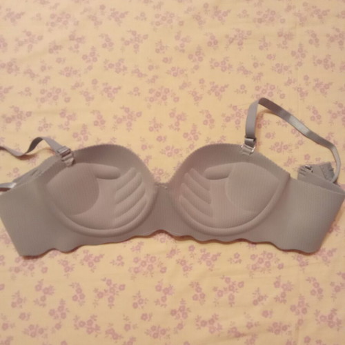 Bra gray-blue like new, size 80A/80B with inner padding