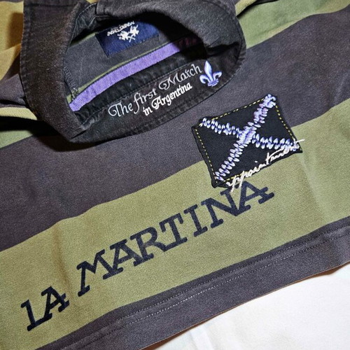 La Martina men's rugby shirt XL like new, cotton