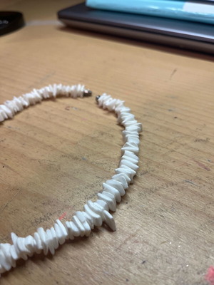 Necklace new summer white