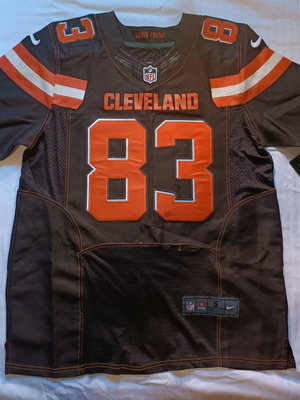 NFL Εμφάνιση Cleveland Browns Hartline 83 συλλεκτική καινούργια με καρτελάκι