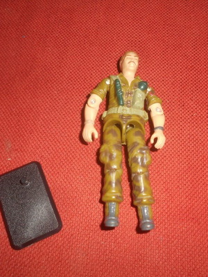 G.I.JOE Footloose (v1) 1985 infantry trooper figure used
