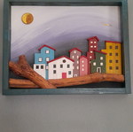 Handmade frame 38x48 like new